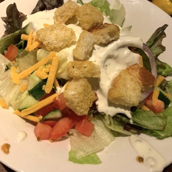 LongHorn Steakhouse - House salad with bleu cheese dressing - American Near Me - North Myrtle Beach, South Carolina LongHorn Steakhouse - House salad with bleu cheese dressing - American Near Me - North Myrtle Beach, South Carolina