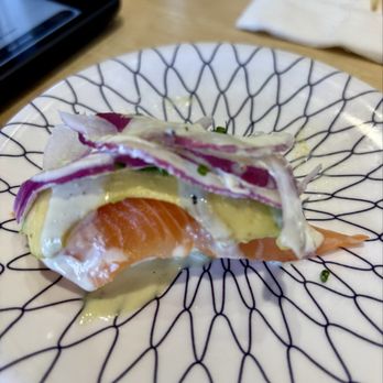 Sushi REV - Salmon - Sushi Bars Near Me - Irvine, California Sushi REV - Salmon - Sushi Bars Near Me - Irvine, California