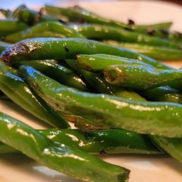 Smoky green beans Smoky green beans