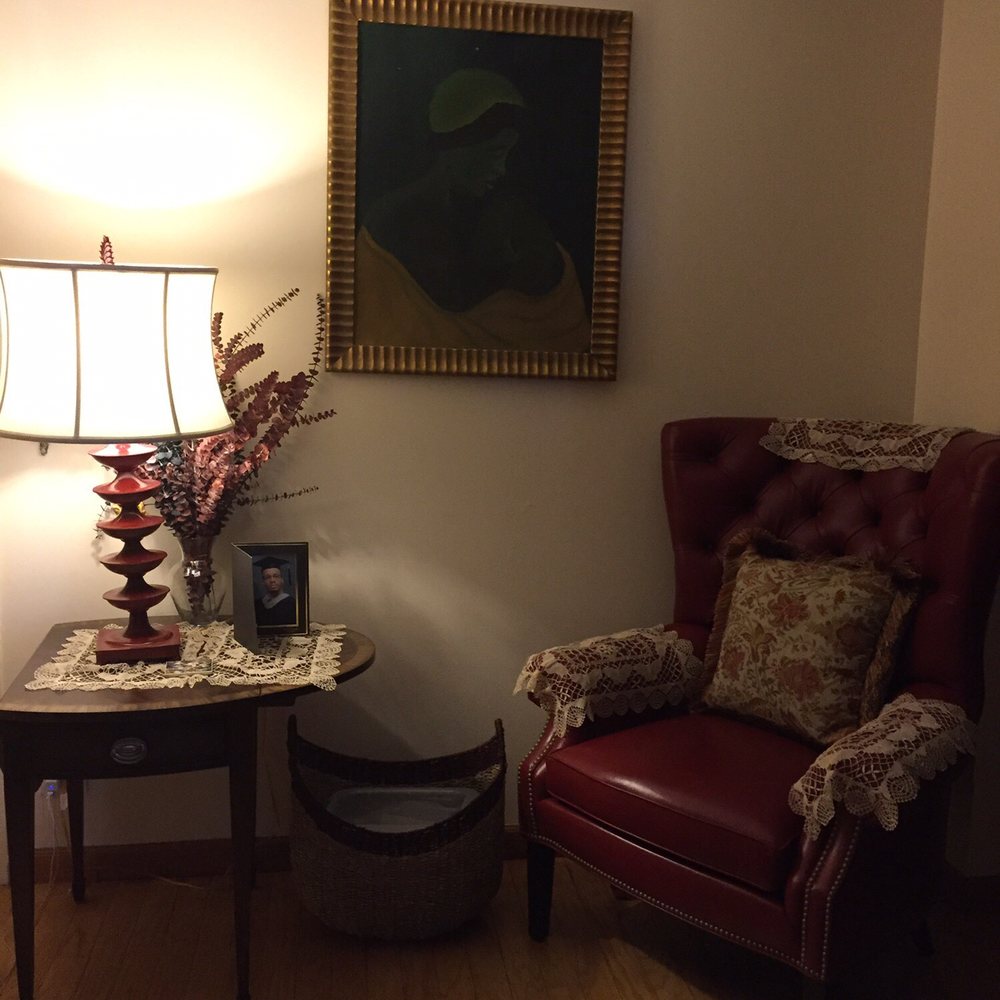 Ethan Allen - Justyna helped me choose a table for a lamp and the red chair. - Interior Design Near Me - Hartsdale, New York Ethan Allen - Justyna helped me choose a table for a lamp and the red chair. - Interior Design Near Me - Hartsdale, New York
