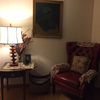Ethan Allen - Justyna helped me choose a table for a lamp and the red chair. - Interior Design Near Me - Hartsdale, New York