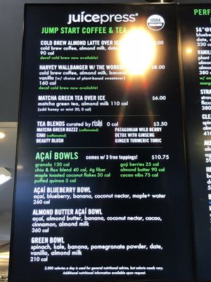 Menu photo 7 Juice Press New York, NY