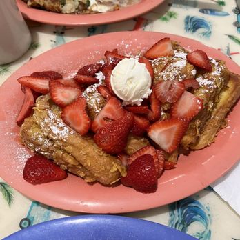 The Potholder Cafe - Mia's Stuffed French Toast strawberry cream - Breakfast & Brunch Near Me - Long Beach, California The Potholder Cafe - Mia's Stuffed French Toast strawberry cream - Breakfast & Brunch Near Me - Long Beach, California