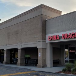 China Dragon - Outside of location where we got our food.