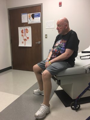 Photo of Central Ohio Urology Group - Gahanna, OH, US. John anxiously awaiting test results.