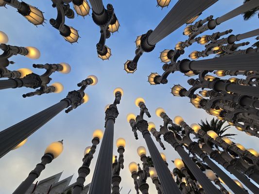 Public Art "Levitated Mass" by null
