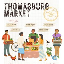 The Thomasburg Store - We host Vender Markets through the months of May - September. There is a wide range of items, from fresh veggies to fresh lemonade