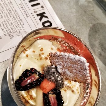 CHIKO - Sesame sorbet dessert! - Asian Fusion Near Me - Encinitas, California