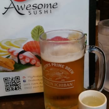 Awesome Sushi - Sushi sake and sapporo - Japanese Near Me - Long Beach, California