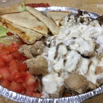 The Halal Guys - Regular combo of chicken and lamb at $8.95 - Halal Near Me - Costa Mesa, California The Halal Guys - Regular combo of chicken and lamb at $8.95 - Halal Near Me - Costa Mesa, California