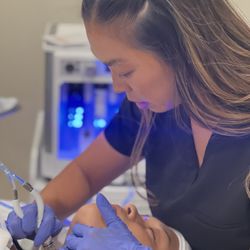 This is Everly--our aesthetic specialist who brings expertise, care, and a gentle touch to every treatment.