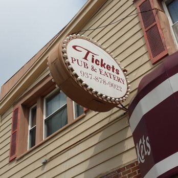 Tickets Pub & Eatery - the outside of the building - Greek Near Me - Fairborn, Ohio