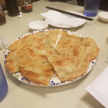 China Pepper - Onion pancake.  Very yummy! - Szechuan Near Me - Rancho Cucamonga, California