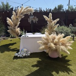 Silver Saddle Motel - Missing decor all pampas grass was taken and never recovered