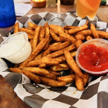 Mikey C's Cuisine - Ocean City Fries - beer battered fries covered in old bay seasoning and malt vinegar - Salad Near Me - Fairmont, West Virginia Mikey C's Cuisine - Ocean City Fries - beer battered fries covered in old bay seasoning and malt vinegar - Salad Near Me - Fairmont, West Virginia