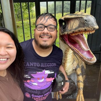 Kualoa Ranch - One of the stop in front of the Jurassic Park entrance, and yes it was raining - Tours Near Me - Kaneohe, Hawaii Kualoa Ranch - One of the stop in front of the Jurassic Park entrance, and yes it was raining - Tours Near Me - Kaneohe, Hawaii
