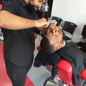 N'Style Hair Grooming - Barber Nik cutting my husband before our wedding. - Barbers Near Me - Laurel, Maryland N'Style Hair Grooming - Barber Nik cutting my husband before our wedding. - Barbers Near Me - Laurel, Maryland