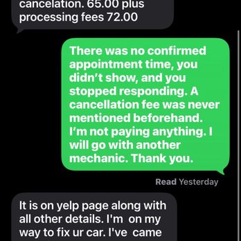 Gettys Towing and Recovery - talks about "cancelation" fee even though he never showed up and nothing is mentioned. - Towing Near Me - Toccoa, Georgia Gettys Towing and Recovery - talks about "cancelation" fee even though he never showed up and nothing is mentioned. - Towing Near Me - Toccoa, Georgia