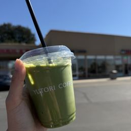Iced Matcha Oat Latte