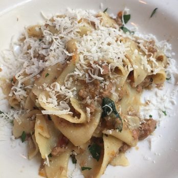 Della Santina's - Pappardelle with duck ragu - Italian Near Me - Sonoma, California Della Santina's - Pappardelle with duck ragu - Italian Near Me - Sonoma, California