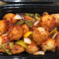 Sweet chilli shrimp
