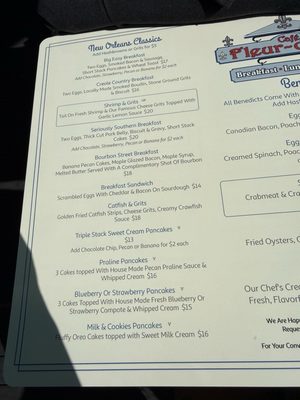 Menu photo 4 Cafe Fleur De Lis New Orleans, LA