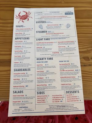 Menu photo 1 Tickler's Crab Shack Tilghman Island, MD Menu photo 1 Tickler's Crab Shack Tilghman Island, MD