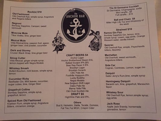 Menu photo 7 The Anchor Raleigh, NC Menu photo 7 The Anchor Raleigh, NC