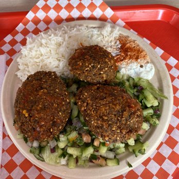Falafel Plate (spicy)