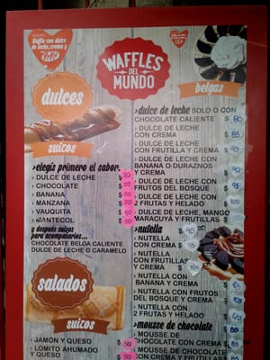 Menu photo 1 Waffles del Mundo Tigre, C Menu photo 1 Waffles del Mundo Tigre, C