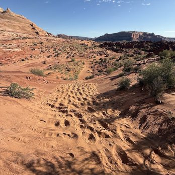 The Wave - look back - Landmarks & Historical Buildings Near Me - Kanab, Utah The Wave - look back - Landmarks & Historical Buildings Near Me - Kanab, Utah