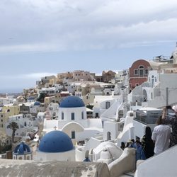 Worldwide Cruises and Tours - Santorini, Greece. A highlight of a Mediterranean cruise.