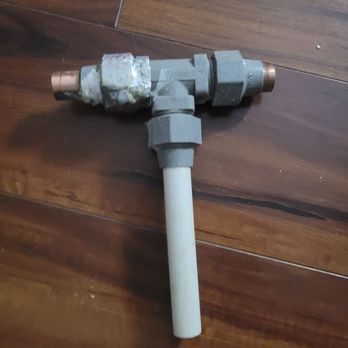 Logan Services A/C, Heat & Plumbing - This is the part where the leak occurred.and I was charged $890.00 to repair. - Heating & Air Conditioning/HVAC Near Me - Columbus, Ohio Logan Services A/C, Heat & Plumbing - This is the part where the leak occurred.and I was charged $890.00 to repair. - Heating & Air Conditioning/HVAC Near Me - Columbus, Ohio