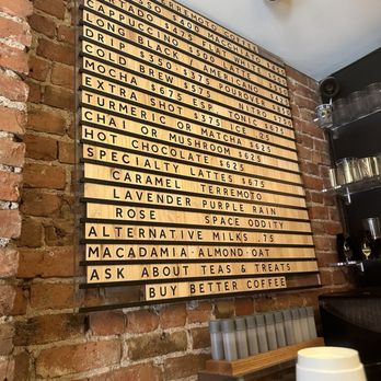 Terremoto Coffee - Menu - Coffee & Tea Near Me - New York, New York Terremoto Coffee - Menu - Coffee & Tea Near Me - New York, New York