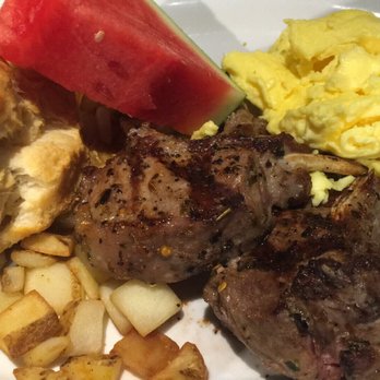 Chops & Eggs - Lamb chops & eggs. - New American Near Me - Corpus Christi, Texas