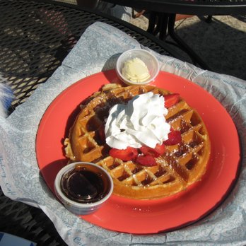 Cafe Carolina and Bakery - strawberry waffle - Bakeries Near Me - Raleigh, North Carolina Cafe Carolina and Bakery - strawberry waffle - Bakeries Near Me - Raleigh, North Carolina