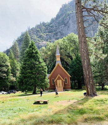 Yosemite Valley Chapel by null