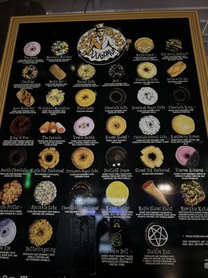 Menu photo 8 Voodoo Doughnut Austin, TX