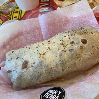 The Taco Stand - Mar y Tierra burrito - Mexican Near Me - Mission Viejo, California