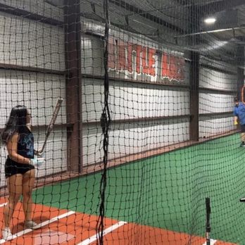 BattleAxes - Indoor batting cages, archery, and axe throwing. Definitely a workout but had a great time hanging out with friends. - Archery Near Me - Fort Walton Beach, Florida
