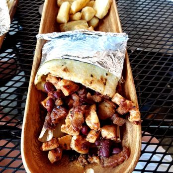 Barroco - Arepa Puerca w/yuca fries - Latin American Near Me - Lakewood, Ohio Barroco - Arepa Puerca w/yuca fries - Latin American Near Me - Lakewood, Ohio