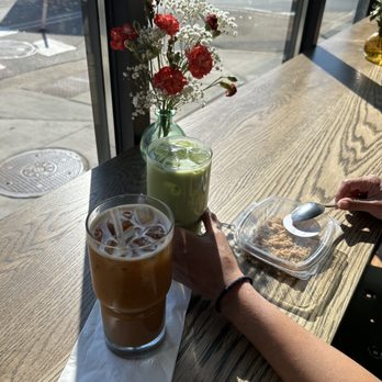 The Understudy Coffee And Books - Cold brew and iced matcha latte - Bookstores Near Me - Chicago, Illinois The Understudy Coffee And Books - Cold brew and iced matcha latte - Bookstores Near Me - Chicago, Illinois