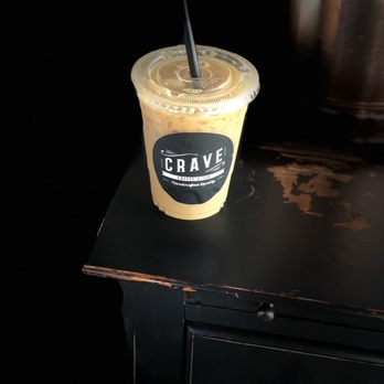 Crave Coffee & Tea - Iced Coffee with oat milk - Coffee & Tea Near Me - Riverside, California