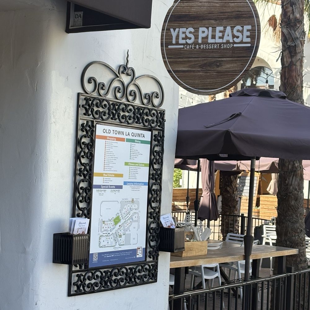 YES PLEASE - Entrance - Coffee & Tea Near Me - La Quinta, California YES PLEASE - Entrance - Coffee & Tea Near Me - La Quinta, California
