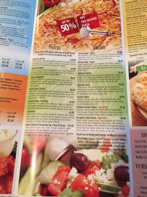 Menu photo 2 Sarpino's Pizzeria Clive, IA Menu photo 2 Sarpino's Pizzeria Clive, IA