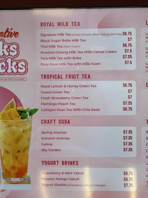 Menu photo 1 P’tit Tea Maison Fort Worth, TX