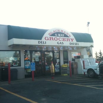 Blackman's 4-Way Grocery - the outside of the store - Grocery Near Me - Molalla, Oregon Blackman's 4-Way Grocery - the outside of the store - Grocery Near Me - Molalla, Oregon