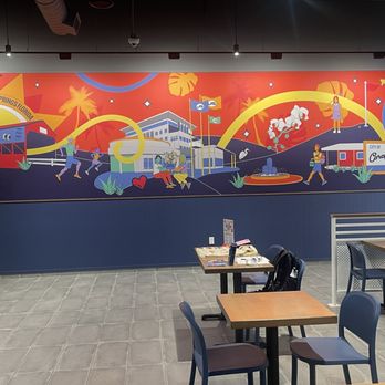 Just Salad - cute backdrop - Salad Near Me - Coral Springs, Florida Just Salad - cute backdrop - Salad Near Me - Coral Springs, Florida