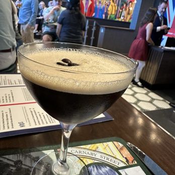 Gordon Ramsay at The Carnaby - Salted caramel espresso martini - British Near Me - Anaheim, California