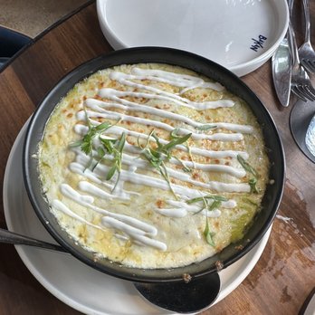 Bakan - Enchiladas SUIZAS pulled chicken, chile poblano cream sauce, salsa verde, melted cheese - Mexican Near Me - Miami, Florida